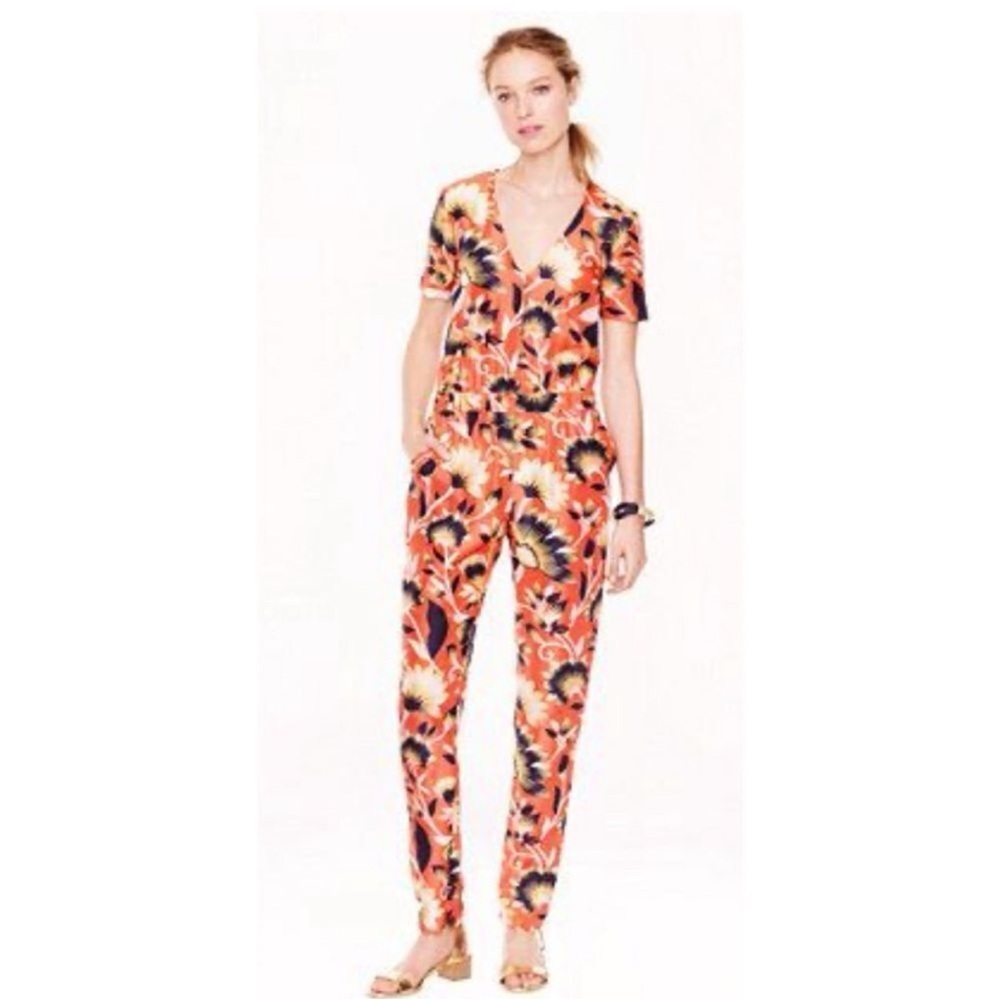 J. Crew Collection Silk Jumpsuit
